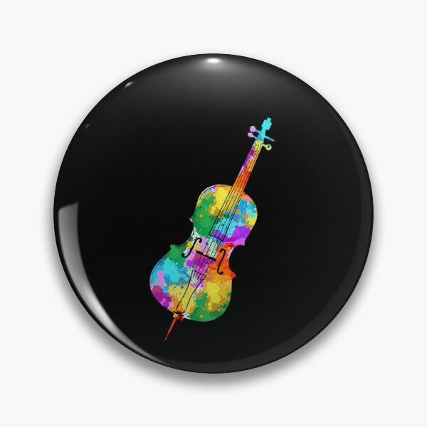 Item preview, CELLO Watercolor Art designed and sold by SweetTea4U.