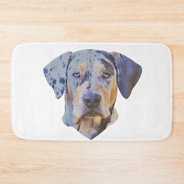 Item preview, American leopard hound dog cartoon design designed and sold by BayRosePets.