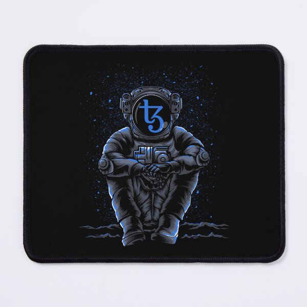 Item preview, Astronaut Sitting Tezos XTZ Coin To The Moon Trading Crypto Token Blockchain Wallet designed and sold by EarlineCormier.