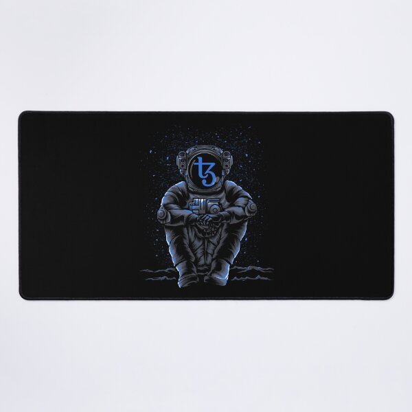Item preview, Astronaut Sitting Tezos XTZ Coin To The Moon Trading Crypto Token Blockchain Wallet designed and sold by EarlineCormier.