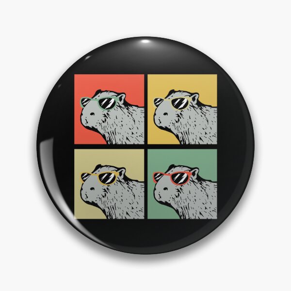 Item preview, Capybara Retro Animal Lover Vintage Retro Capybara Gear designed and sold by DynamicDesign.