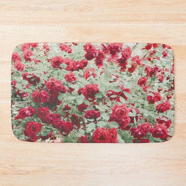 Item preview, Red roses in the garden designed and sold by NicoletaDesigns.