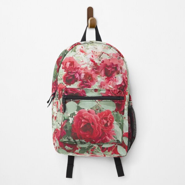 Item preview, Red roses in the garden designed and sold by NicoletaDesigns.