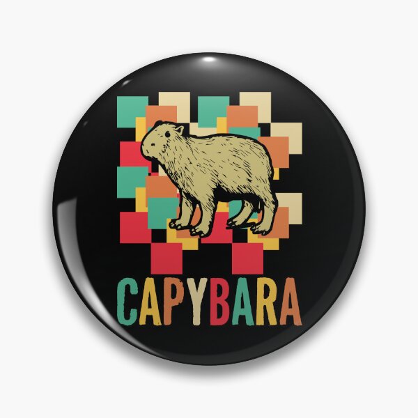 Item preview, Capybara Retro Animal Lover Vintage Retro Capybara Gear designed and sold by DynamicDesign.
