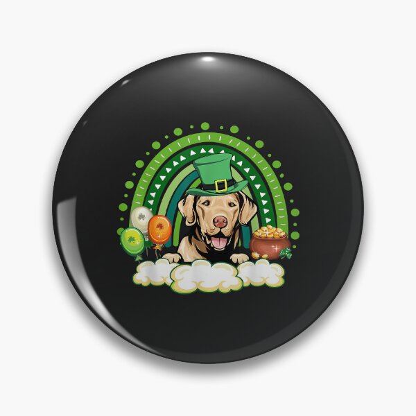 Item preview, Lucky Rainbow Chesapeake Bay Retriever St Patrick's Day designed and sold by JakariEzer.