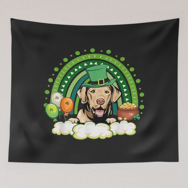 Item preview, Lucky Rainbow Chesapeake Bay Retriever St Patrick's Day designed and sold by JakariEzer.
