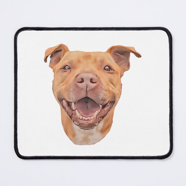 Item preview, American Pitbull terrier dog cartoon design designed and sold by BayRosePets.