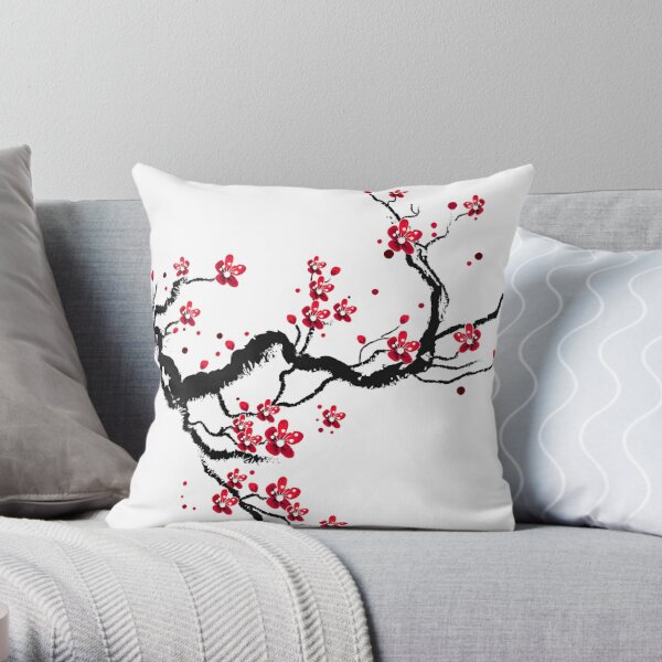 Cherry Blossom Tree - Decorative Pillow Cover - 18x18 inch – Cotton and  Crate