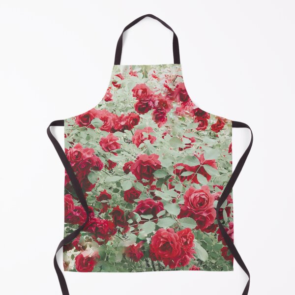 Item preview, Red roses in the garden designed and sold by NicoletaDesigns.