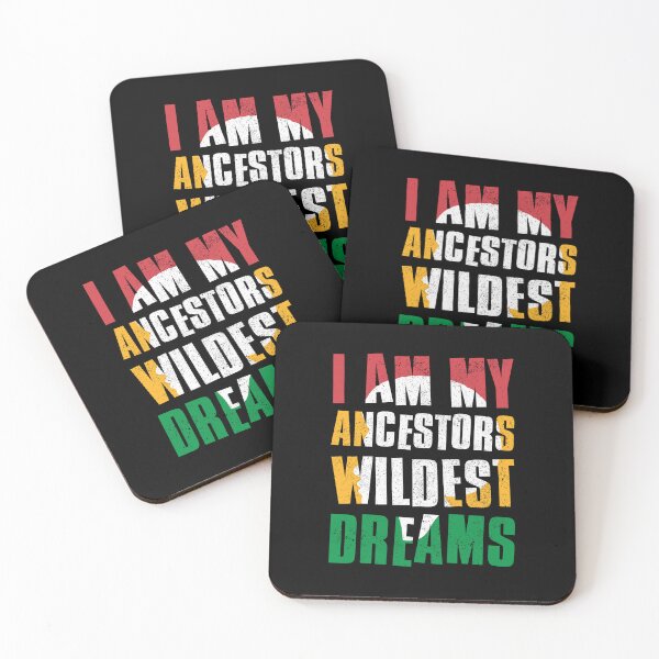Item preview, I Am My Ancestors Wildest Dreams, Black History Month, Celebrate Black Culture designed and sold by FNStuff.