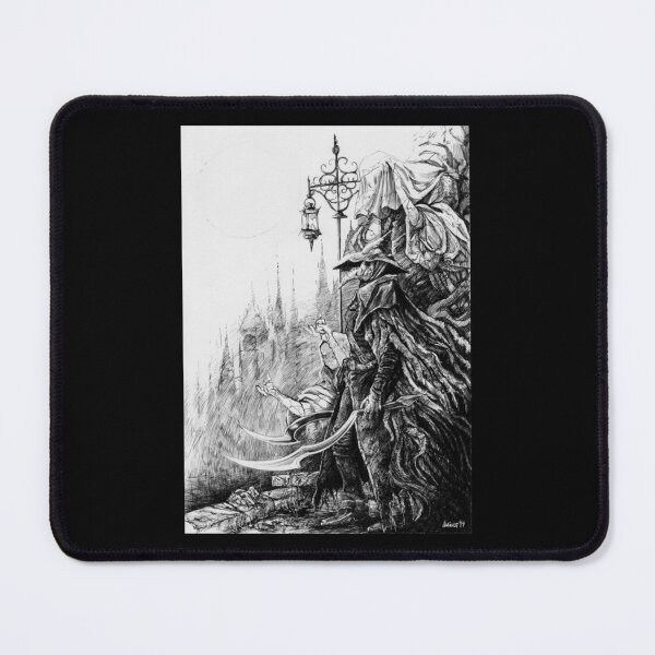 Item preview, Eileen The Crow - Bloodborne Art Print designed and sold by DanutagBianchi.