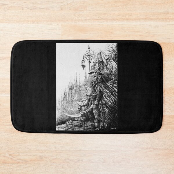 Item preview, Eileen The Crow - Bloodborne Art Print designed and sold by DanutagBianchi.