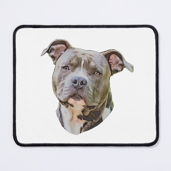 Item preview, American Staffordshire terrier dog cartoon design designed and sold by BayRosePets.