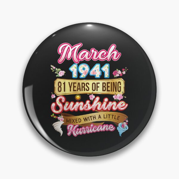 Item preview, Made In March 1941 Girl 81 Years Old 81st Birthday Sunshine designed and sold by JakariEzer.