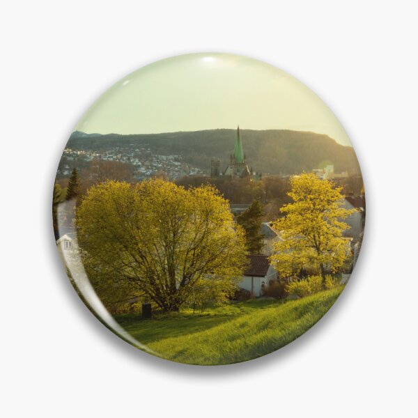 Artikelvorschau, Panorama of Trondheim town in Norway entworfen und verkauft von Mikołaj Niemczewski.