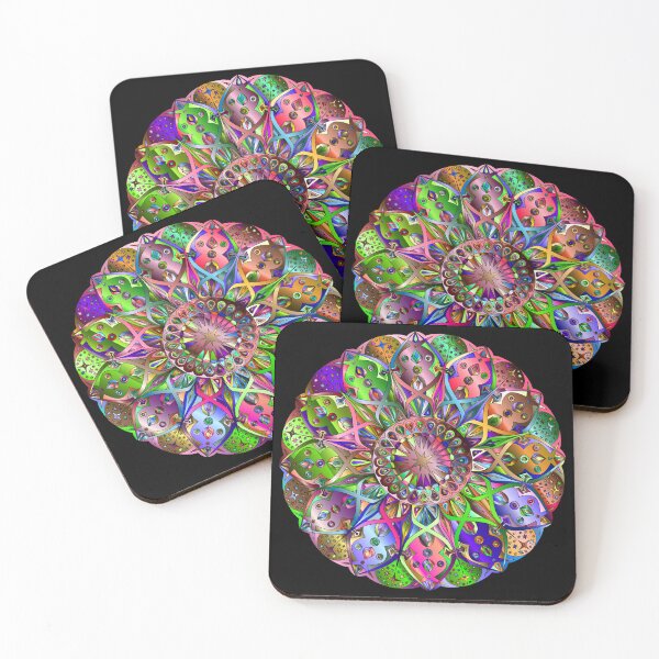 Item preview, Colorful mandala color art designed and sold by artdragongift 15.