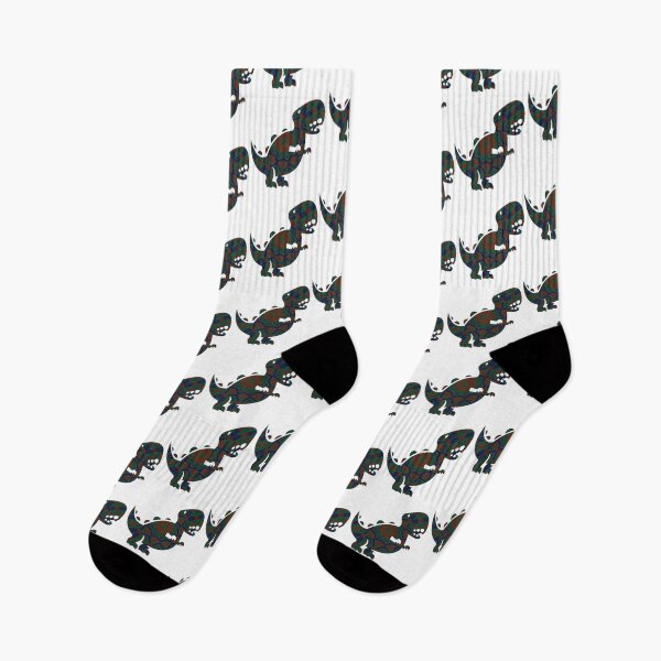 Item preview, Abstract patterned dino designed and sold by tetibright.