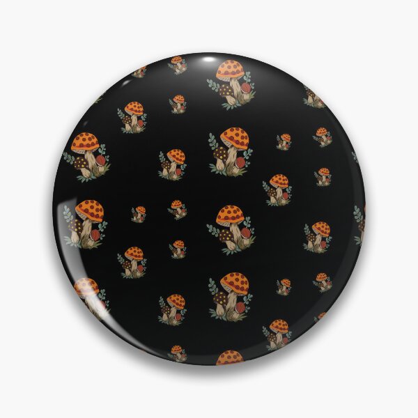 Item preview, retro mushroom pattern designed and sold by Ms. Aitch.