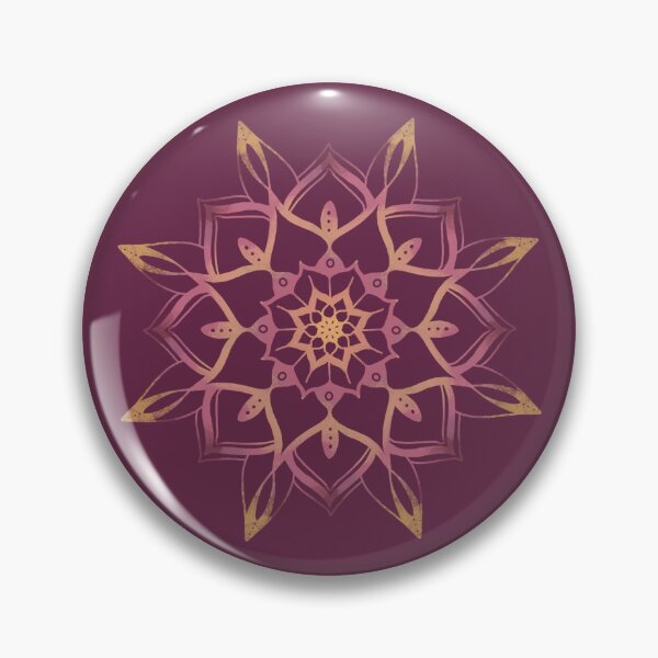 Item preview, Colorful Minimalist Mandala Rustic Art Pattern Hand Drawn 18 designed and sold by lineartdesigns.