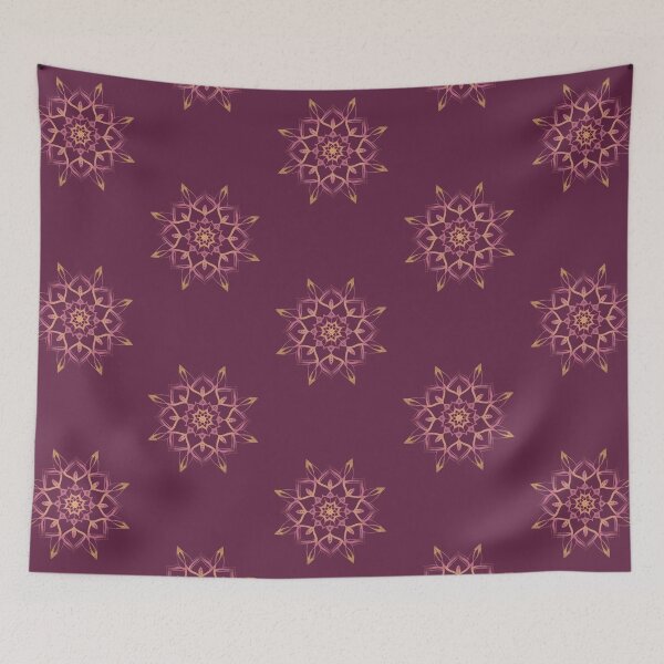 Item preview, Colorful Minimalist Mandala Rustic Art Pattern Hand Drawn 18 designed and sold by lineartdesigns.