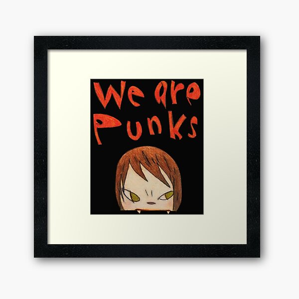 Item preview, yoshitomo nara _amp_ quot_ we are punks and quot                 designed and sold by AidanRyker.