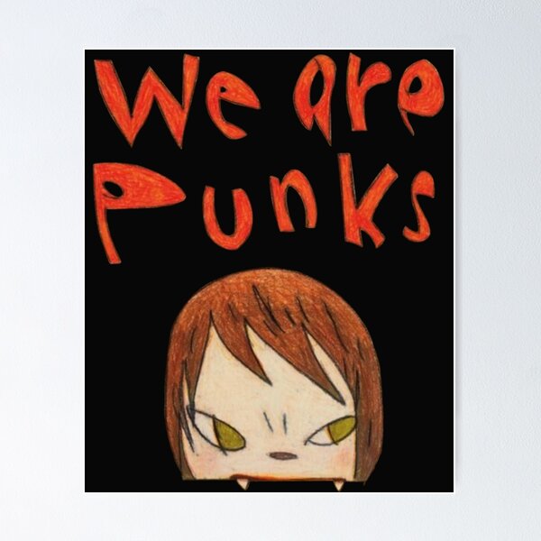 Item preview, yoshitomo nara _amp_ quot_ we are punks and quot                 designed and sold by AidanRyker.
