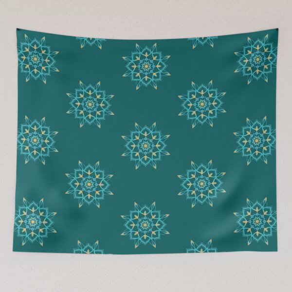 Item preview, Colorful Minimalist Mandala Rustic Art Pattern Hand Drawn 19 designed and sold by lineartdesigns.