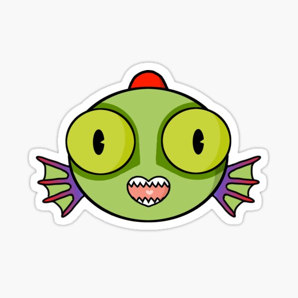 Vista previa del artículo con la obra «My Cute Murloc», diseñado y vendido por HyjynxHearts.
