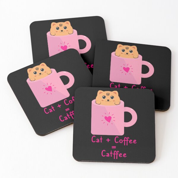 Item preview, catfee | Pastel Coffee Cat  designed and sold by Smartmerch99.