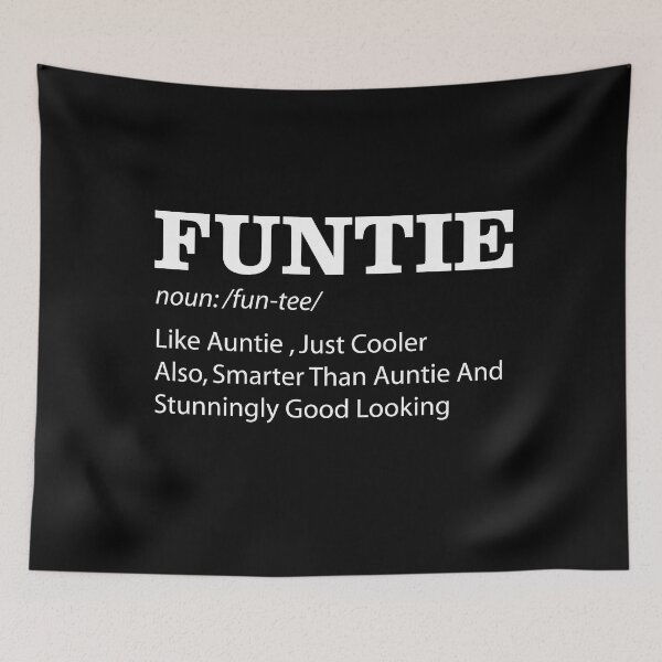 Item preview, Funtie Like An Auntie Only More Cooler- Auntie Day Gift Idea designed and sold by namiabi.