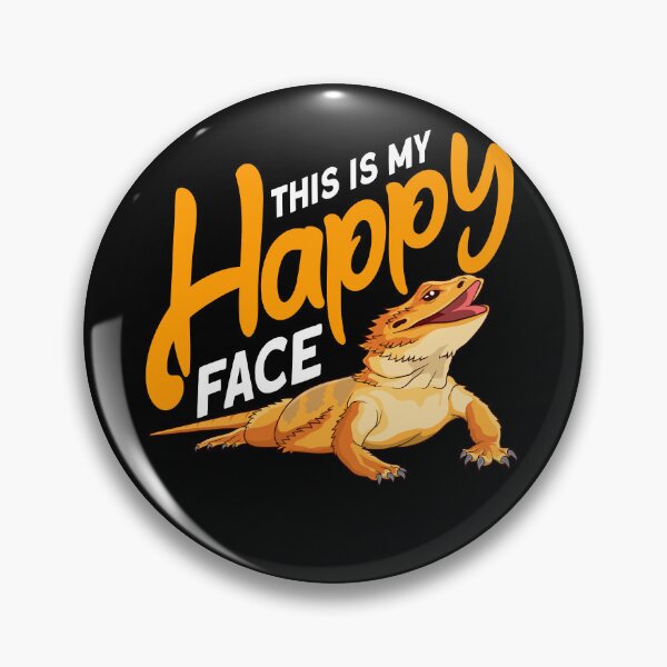 Item preview, Bearded Dragon This is my Happy Face designed and sold by Ibu83.