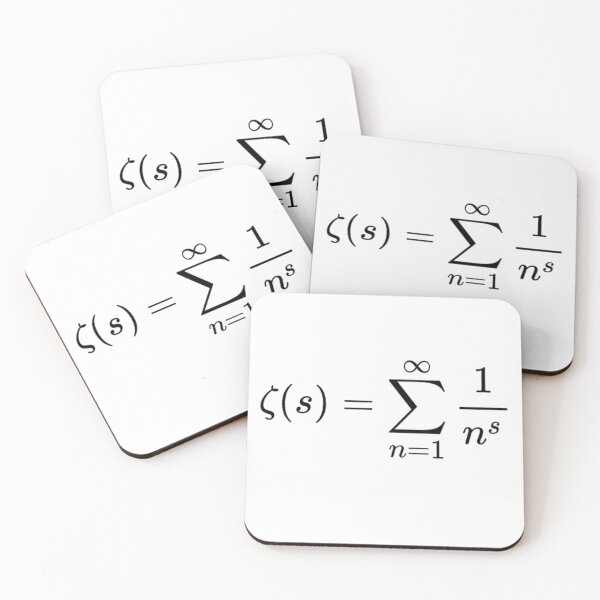 Item preview, riemann zeta function, math and calculus basics designed and sold by NoetherSym.