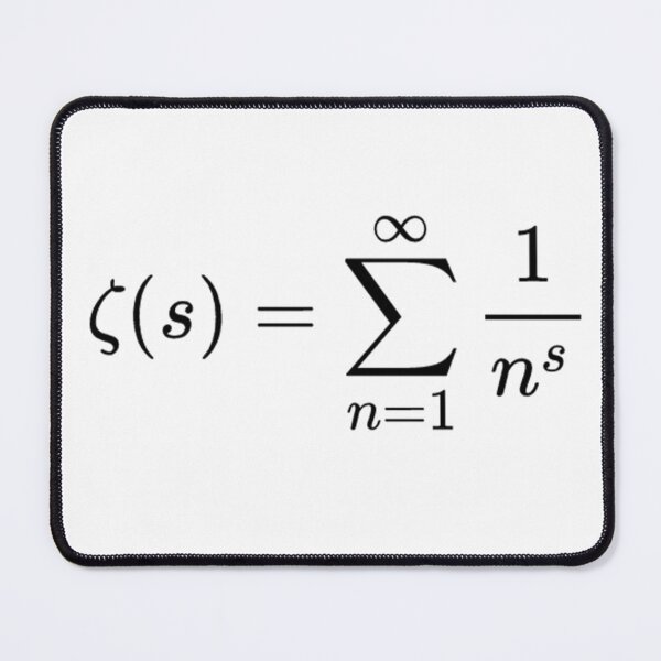Item preview, riemann zeta function, math and calculus basics designed and sold by NoetherSym.