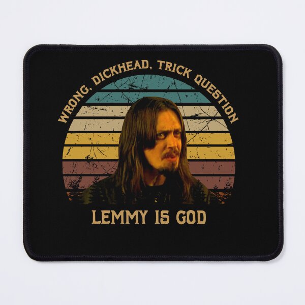 Item preview, TRick question lemmy is god graphic character designed and sold by Almeida1871.