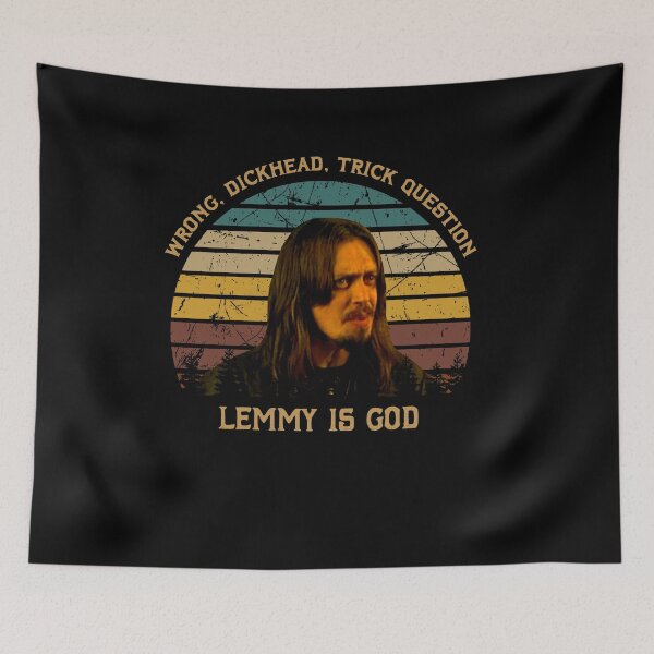 Item preview, TRick question lemmy is god graphic character designed and sold by Almeida1871.