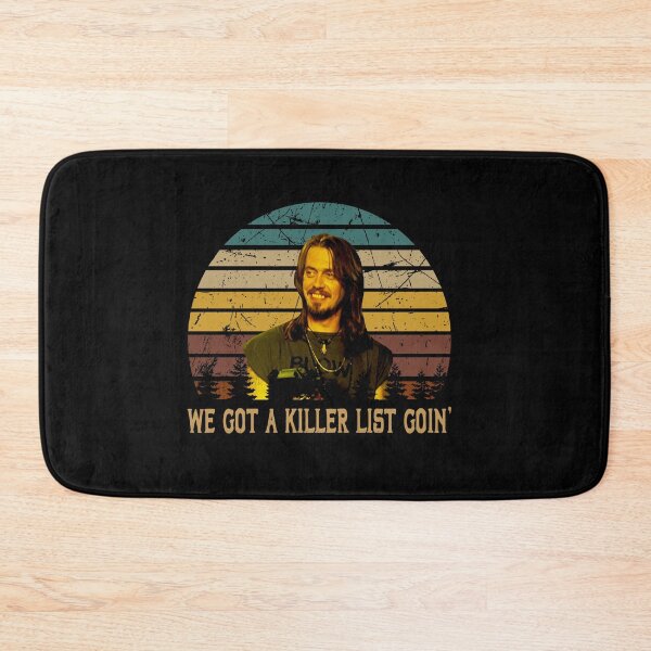 Item preview, We got a killer list going poster designed and sold by Almeida1871.