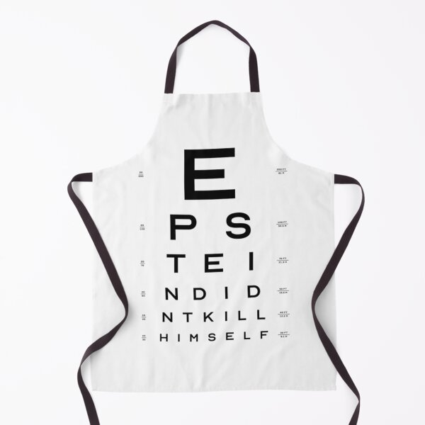 Item preview, EPSTEIN DIDNT KILL HIMSELF - EYE CHART designed and sold by Venn21s.