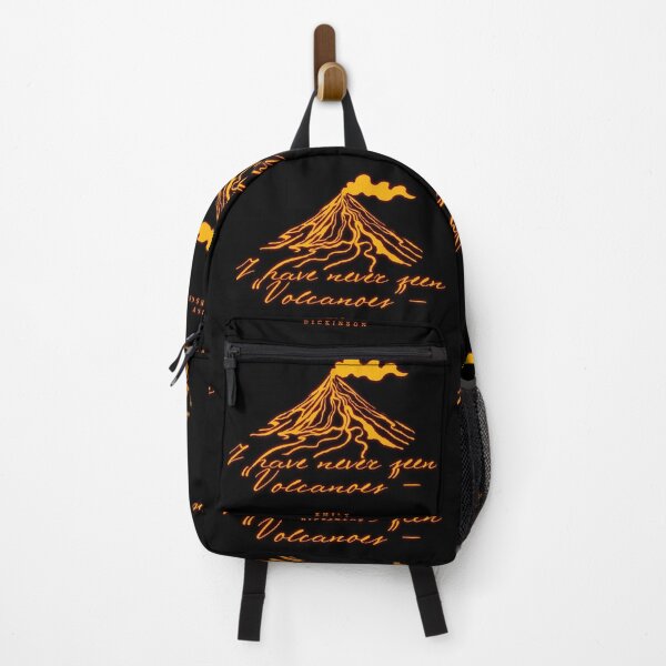 Item preview, Emily Dickinson Poem - I have never seen Volcanoes - Gold Print designed and sold by Think In Scenes.