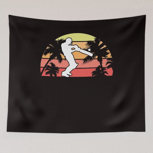 Item preview, Cricket Player Island Cricketer Beach Summer Pitch designed and sold by TomGiantDesigns.