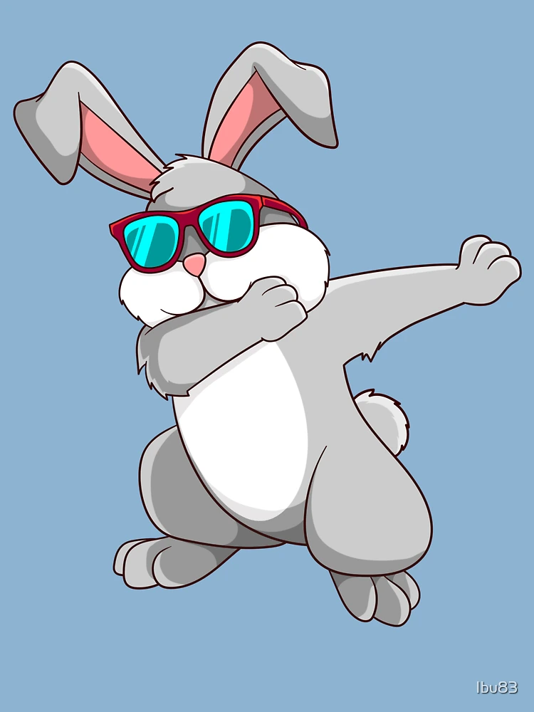 Dabbing Easter Bunny - NeatoShop
