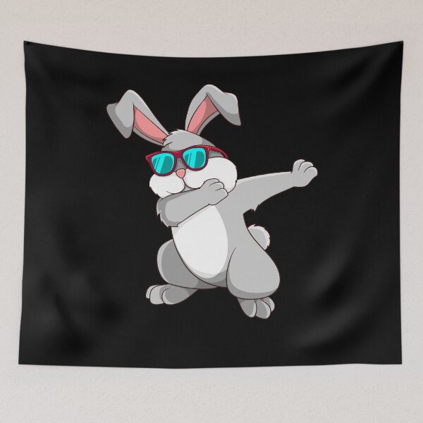 Item preview, Bunny With Sunglasses - Dabbing Hare Easter Bunny designed and sold by Ibu83.