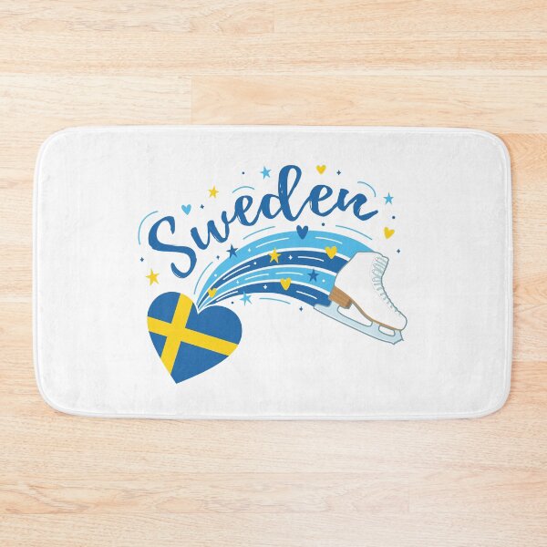 Item preview, Figure Skating Sweden (White Background) designed and sold by TripleTriple.