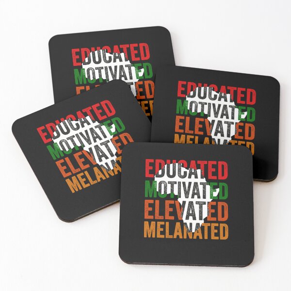 Item preview, Educated Motivated Elevated Melanated designed and sold by gachtousalah.