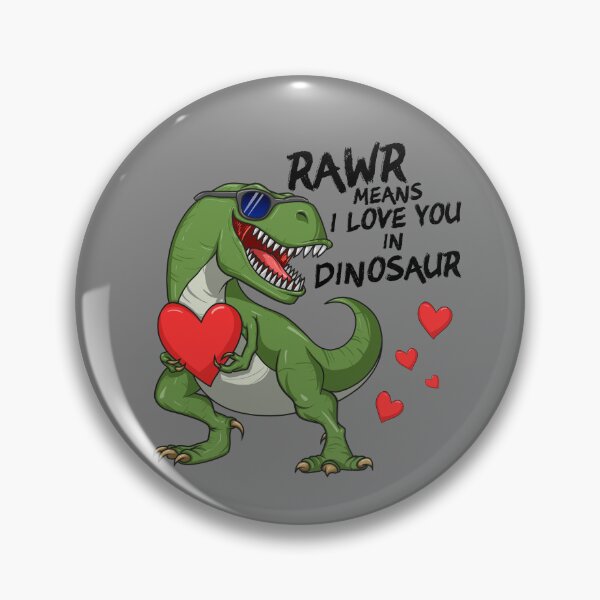 Item preview, Rawr Means I Love You In Dinosaur T-Rex Boys Valentines Day Gear designed and sold by DynamicDesign.