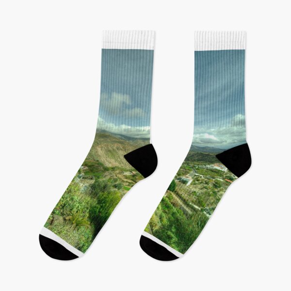 Item preview, Canarian Mountain Village  designed and sold by hawkie.