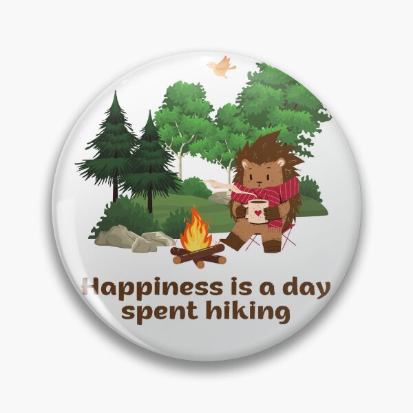 Item preview, Happiness Is A Day Spent Hiking designed and sold by Ildar012.