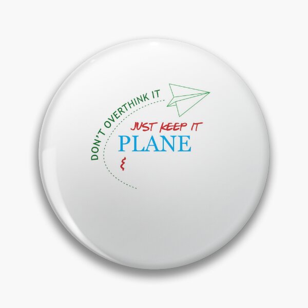 Item preview, Keep It Plane Design for a Pilot or Aviationgeek designed and sold by sebastian3210.