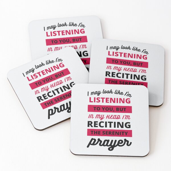 Item preview, Serenity prayer. Funny AA Humour.  designed and sold by superbling.