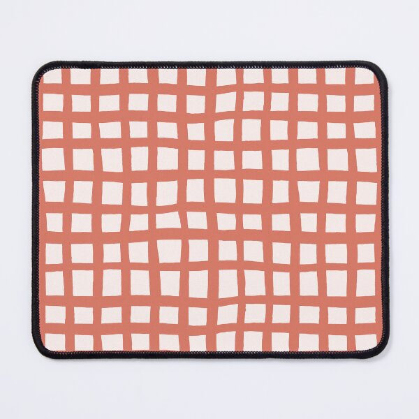 Item preview, Coral and Cream check designed and sold by FrancesPoff.