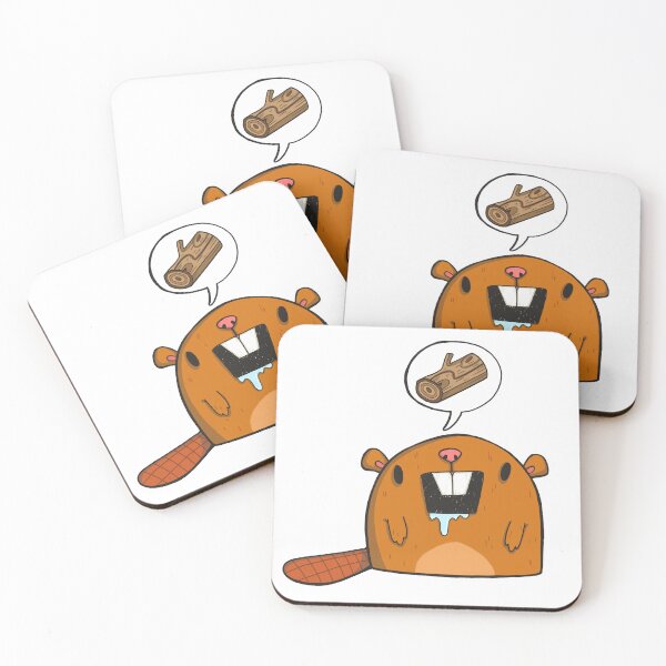 Item preview, Hungry Beaver designed and sold by CultHeroClub.
